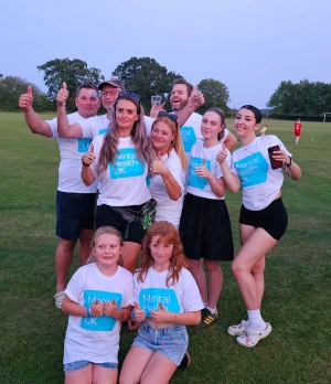 More than £2,000 raised for Mental Health UK